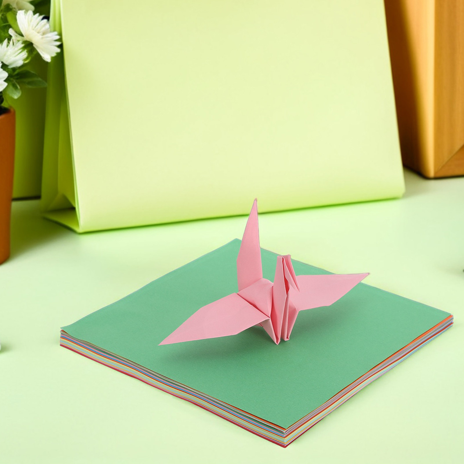 Art Craft Easy With Paper - 300 sztuk kolorowego papieru do origami
