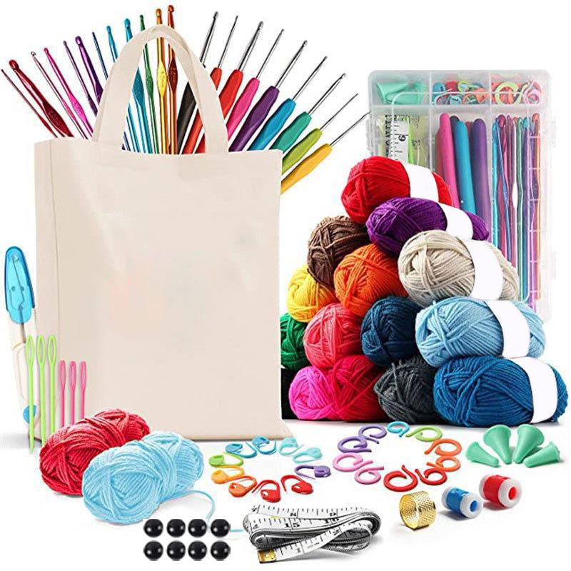 Crochet Hook Set - Materiały do robótek dziewiarskich i szydełkowych,