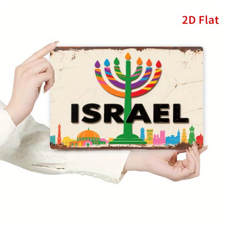 Art & Craft Toys For Kids - CIFBUY Vintage Aluminiowa Dekoracja Ścienna Rustykalna
