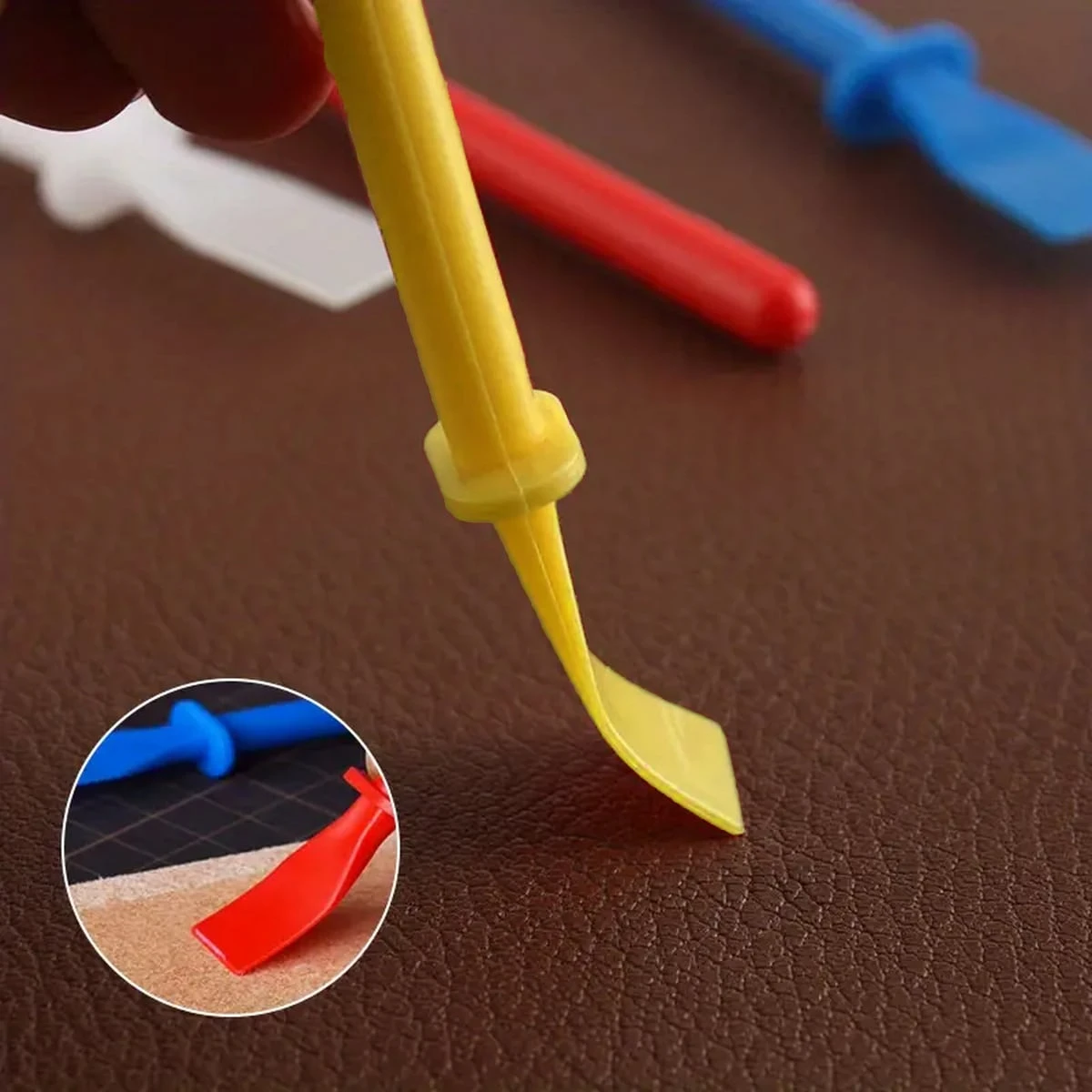 Art Craft Stick - Szpatułka polipropylenowa z skrobakiem do farb,