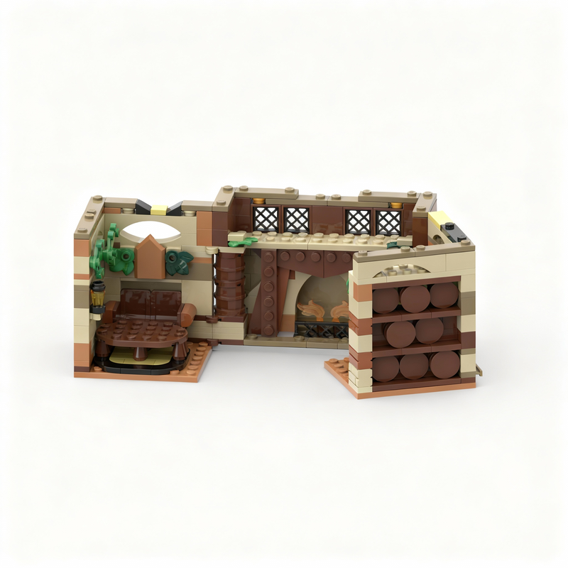 Art Craft Room Ideas - 301 elementów MOC Harry HP Modyfikacja