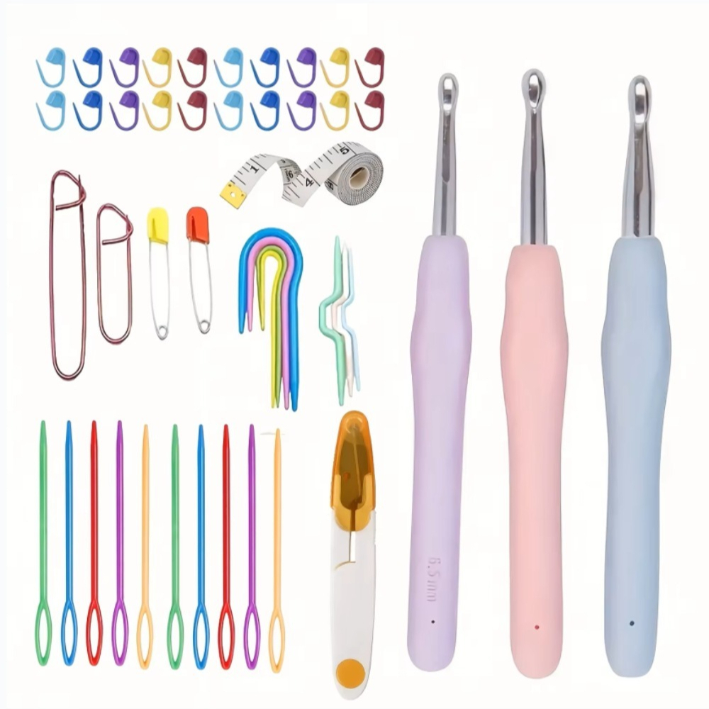 Crochet Hook Set - Ergonomiczny zestaw szydełek do szydełkowania w