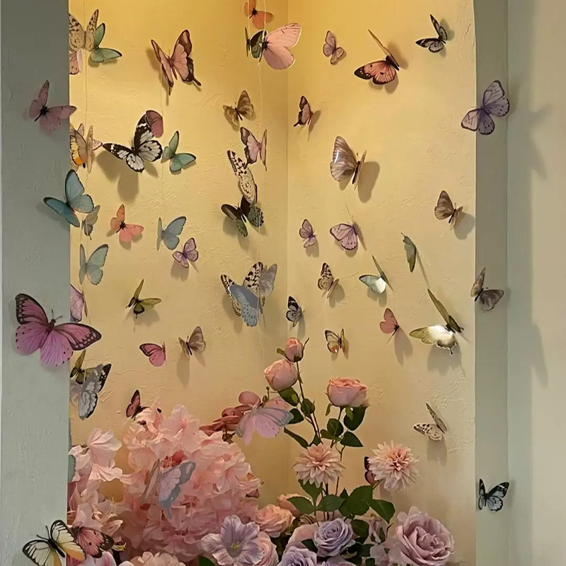 Art Craft Event - 12 szt. Naklejek 3D na ścianę