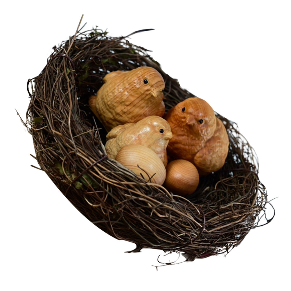 Art Craft Room Ideas - 1 Zestaw Małych Figurek Kurcząt z