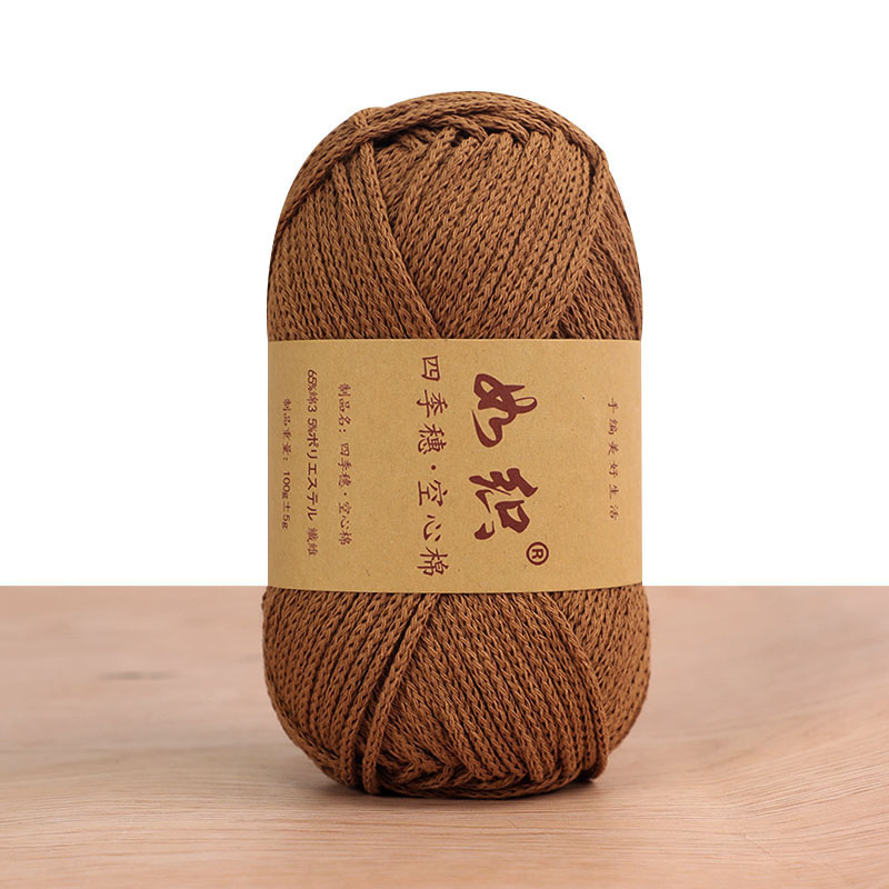 85M/rolka 100g Szydełkowa przę – Macrame Cord Cotton recenzja i cena