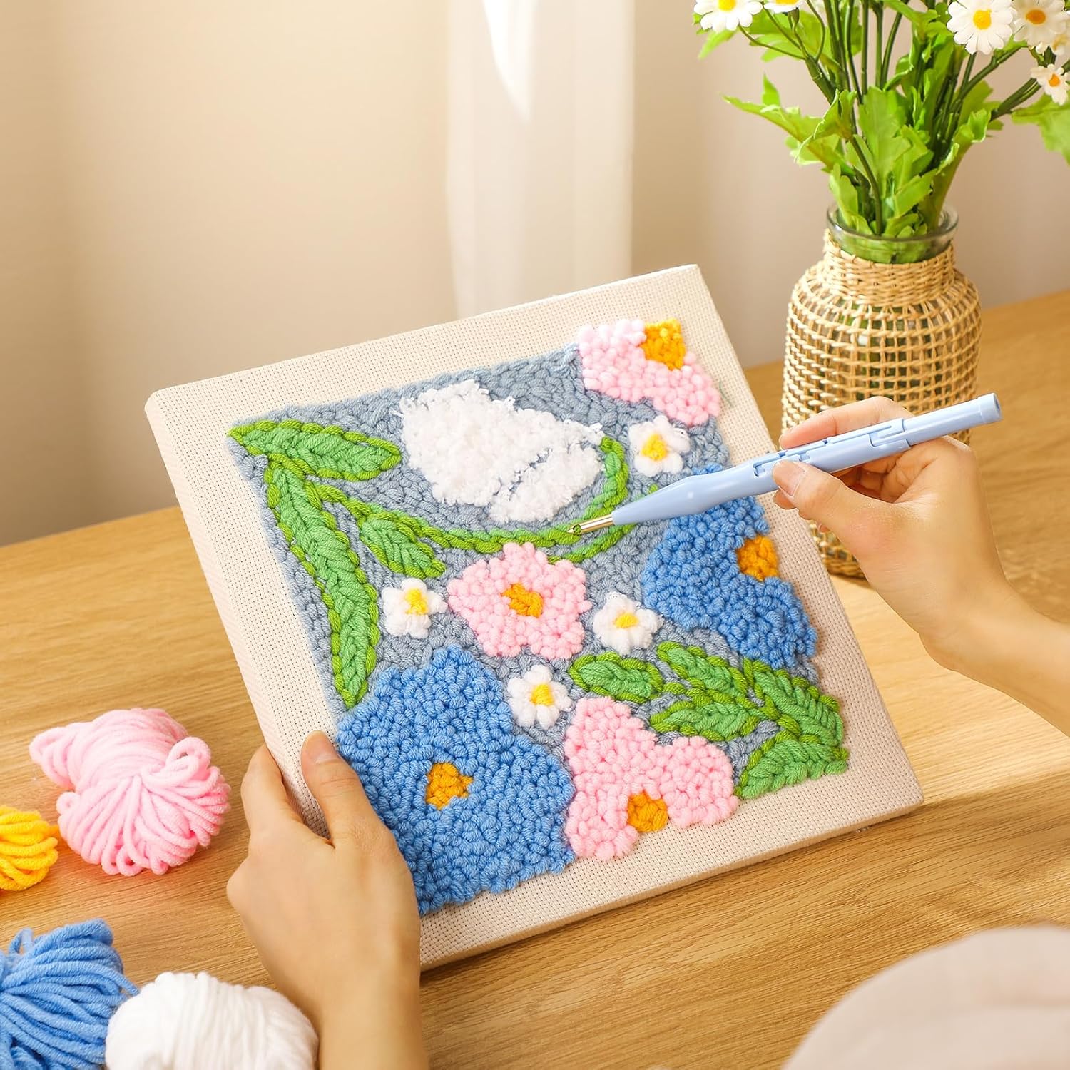 Zestaw do haftu igłą z ramką d – Art Craft Easy With Paper recenzja i cena