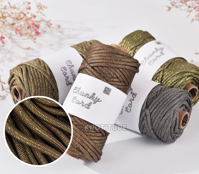 Złota błyszcząca lekka lina po – Macrame Cord Cotton recenzja i cena
