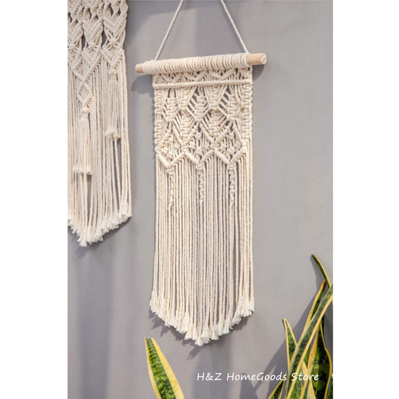 Gorący makrama wiszące gobelin – Macrame Cord Cotton recenzja i cena