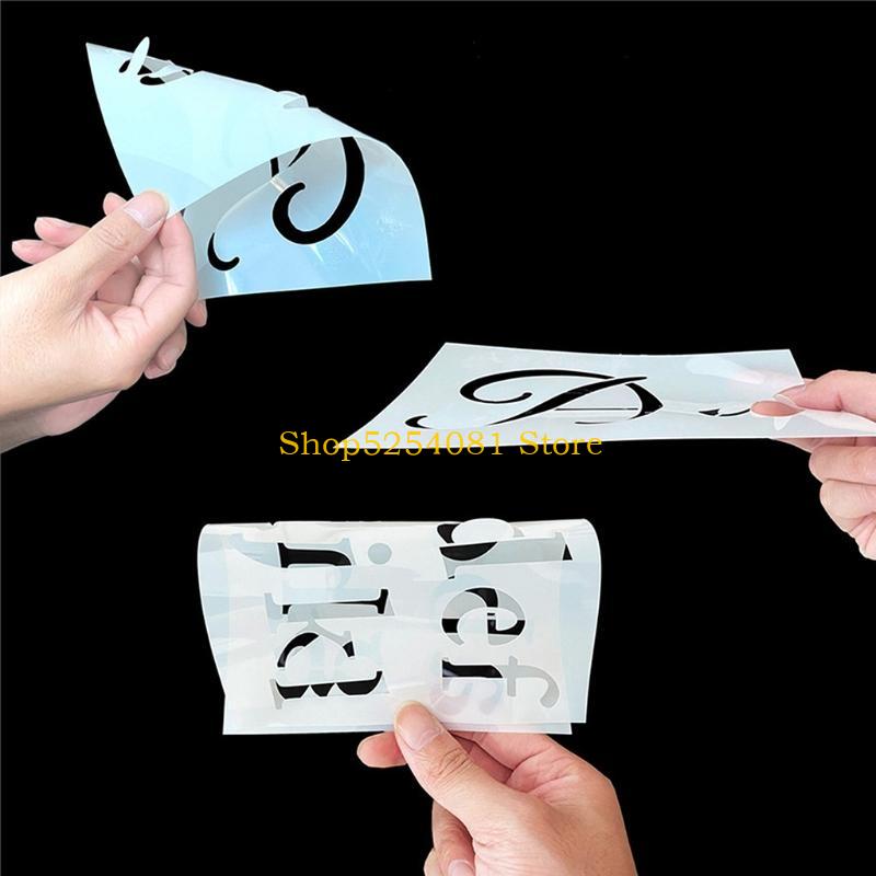 AXYC 40 sztuk litery alfabetu  – Art Craft Description recenzja i cena