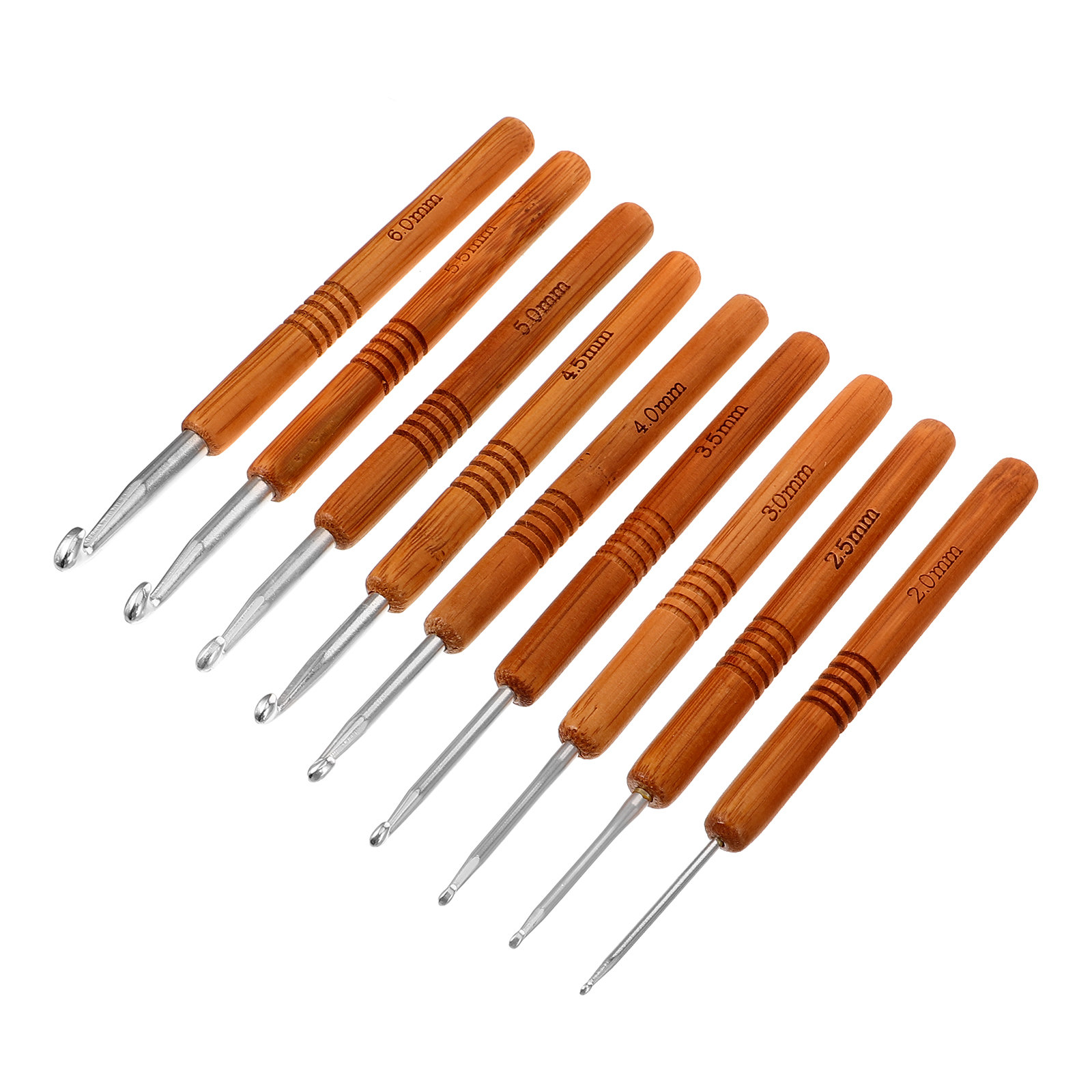 Zestaw 9 szt. szydełków z bamb – Crochet Hook Set recenzja i cena