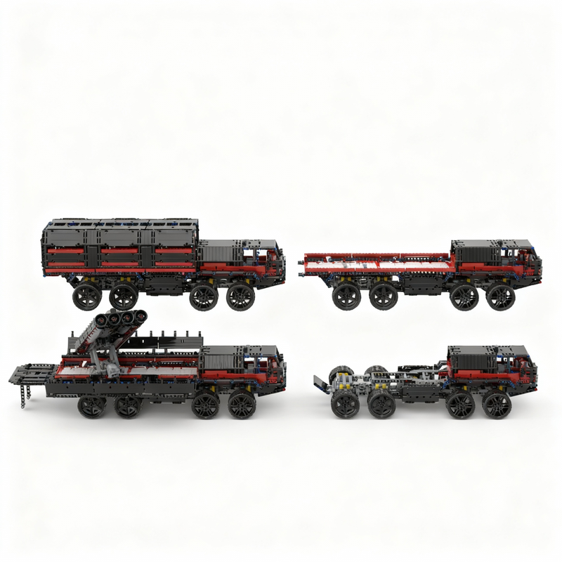 2641 elementów MOC 8x8 Rakieto – Art And Craft Rocket recenzja i cena