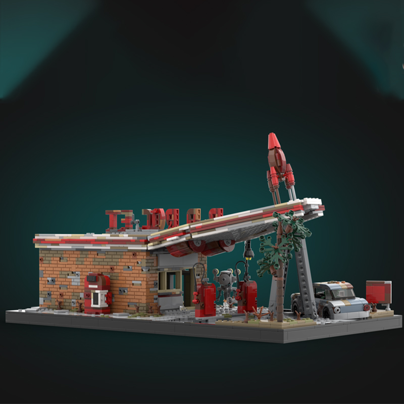 2168 elementów MOC Czerwona Ra – Art And Craft Rocket recenzja i cena