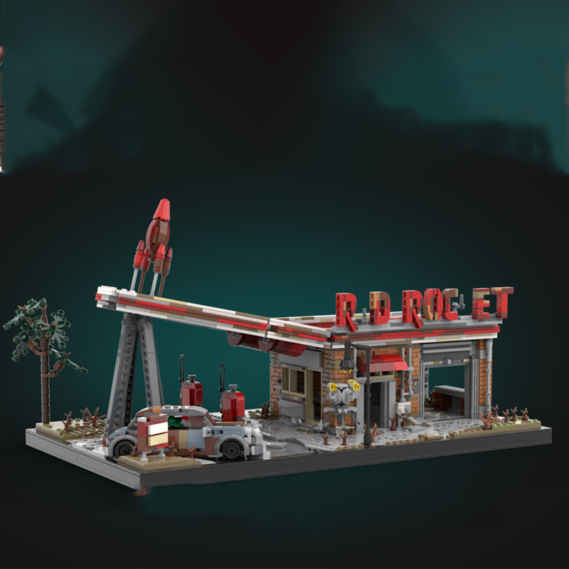 2168 elementów MOC Czerwona Ra – Art And Craft Rocket recenzja i cena