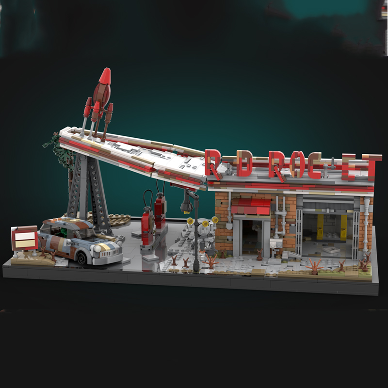 2168 elementów MOC Czerwona Ra – Art And Craft Rocket recenzja i cena