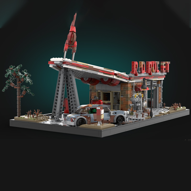 2168 elementów MOC Czerwona Ra – Art And Craft Rocket recenzja i cena
