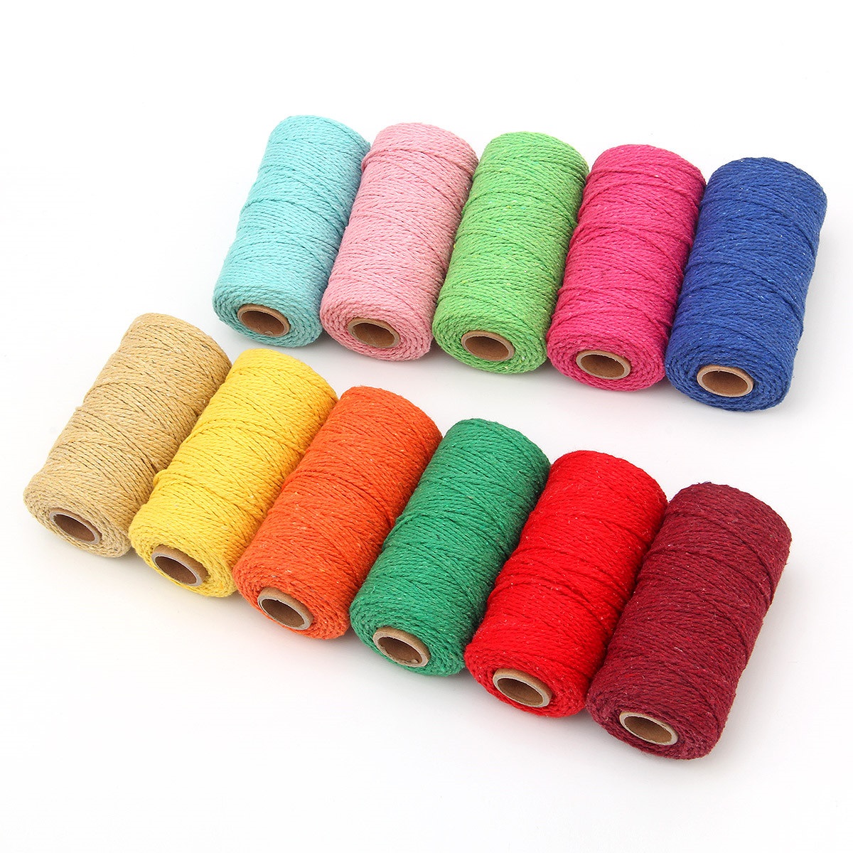 2mm lina skręcona 100m lina ba – Macrame Cord Cotton recenzja i cena