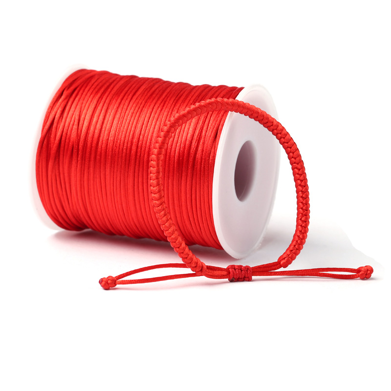 2mm czerwona nylonowa lina ple – Macrame Cord Cotton recenzja i cena