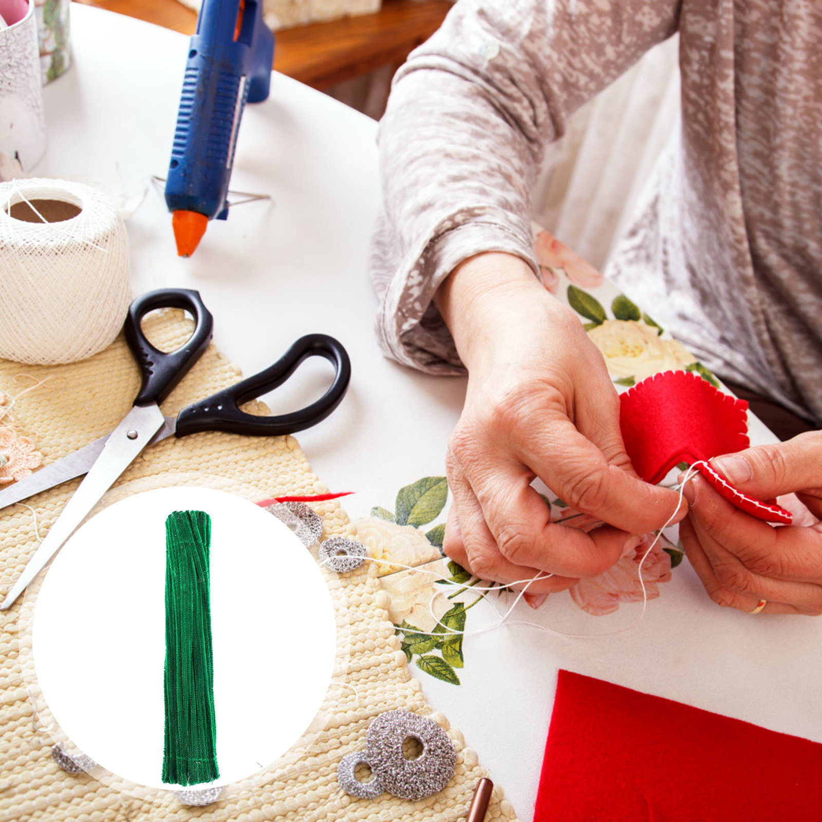 200 szt. Kolorowe druciki z ch – Art Craft Stick recenzja i cena
