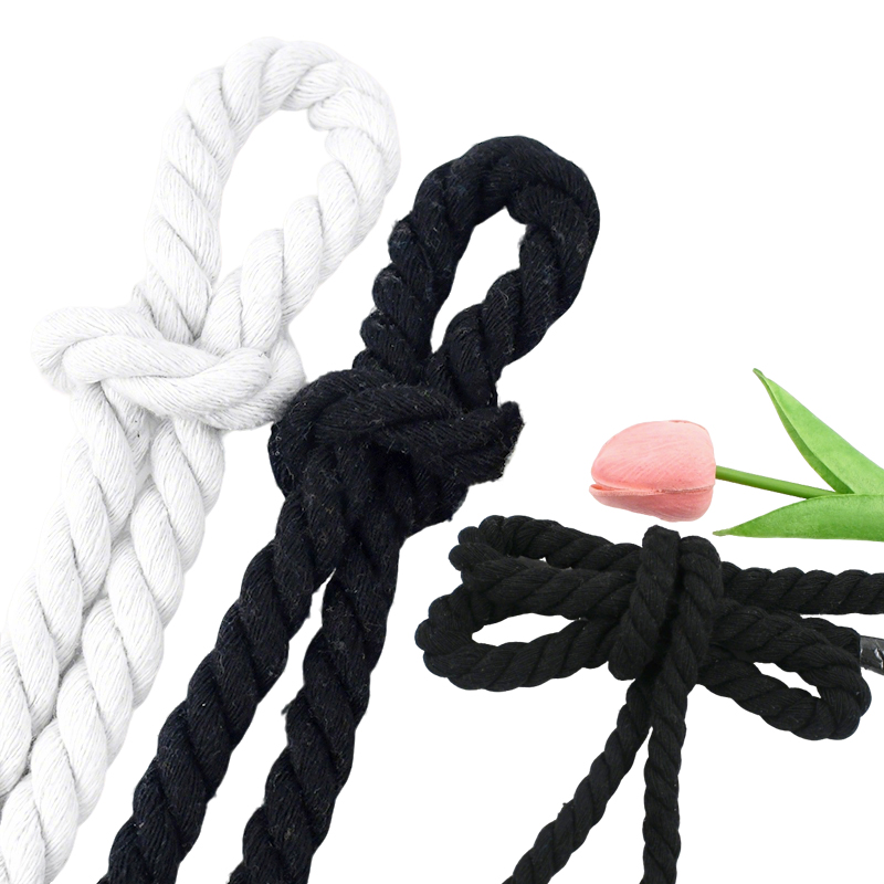 Sznurek bawełniany biały/czarn – Macrame Cord Cotton recenzja i cena