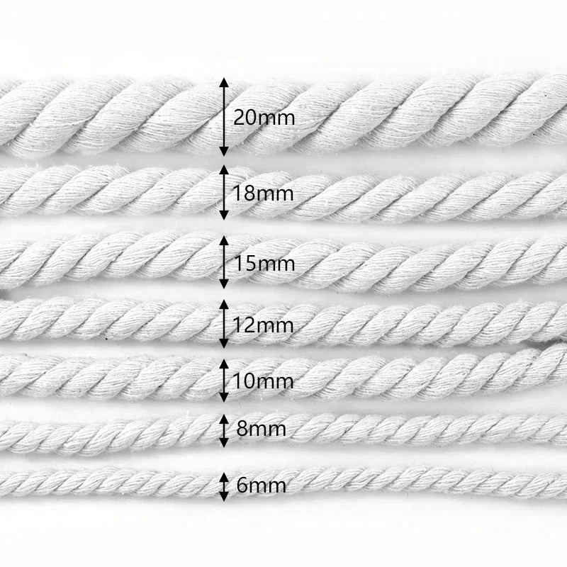 Sznurek bawełniany biały/czarn – Macrame Cord Cotton recenzja i cena