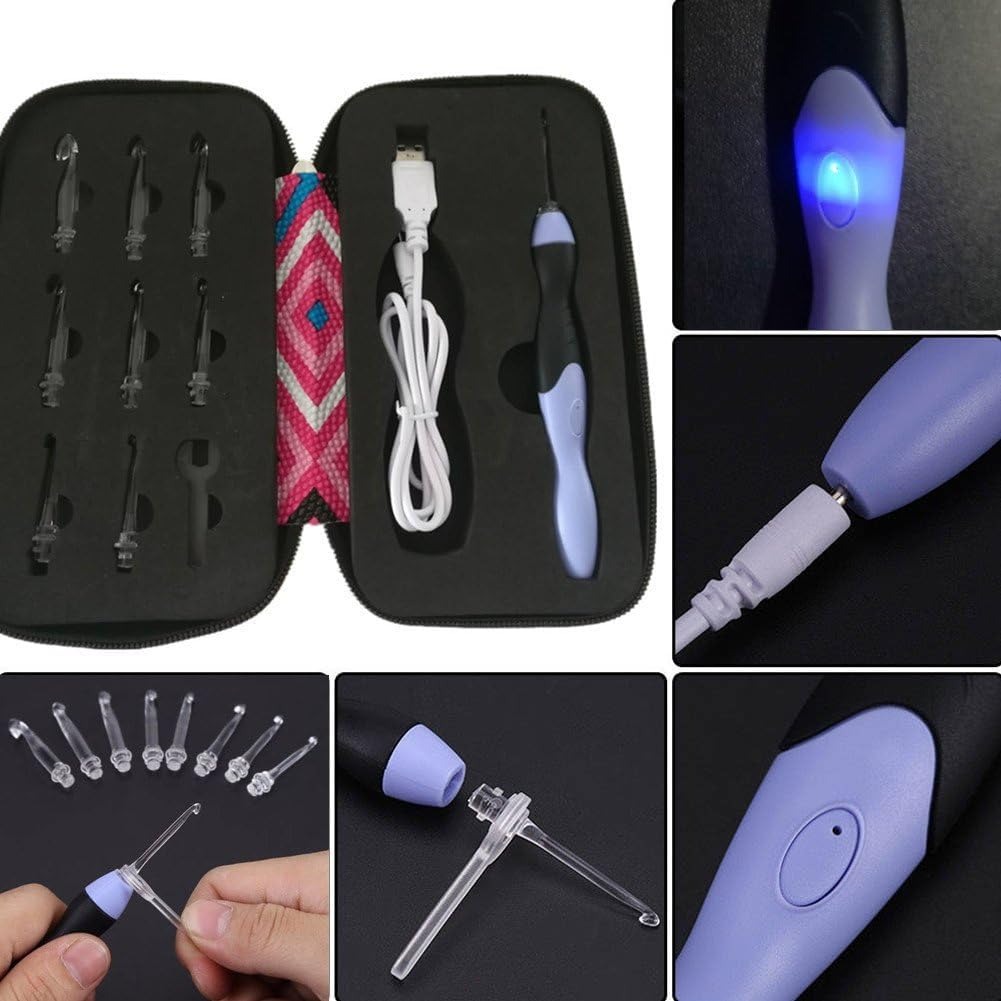Wysokiej jakości przenośny zes – Crochet Hook Set recenzja i cena