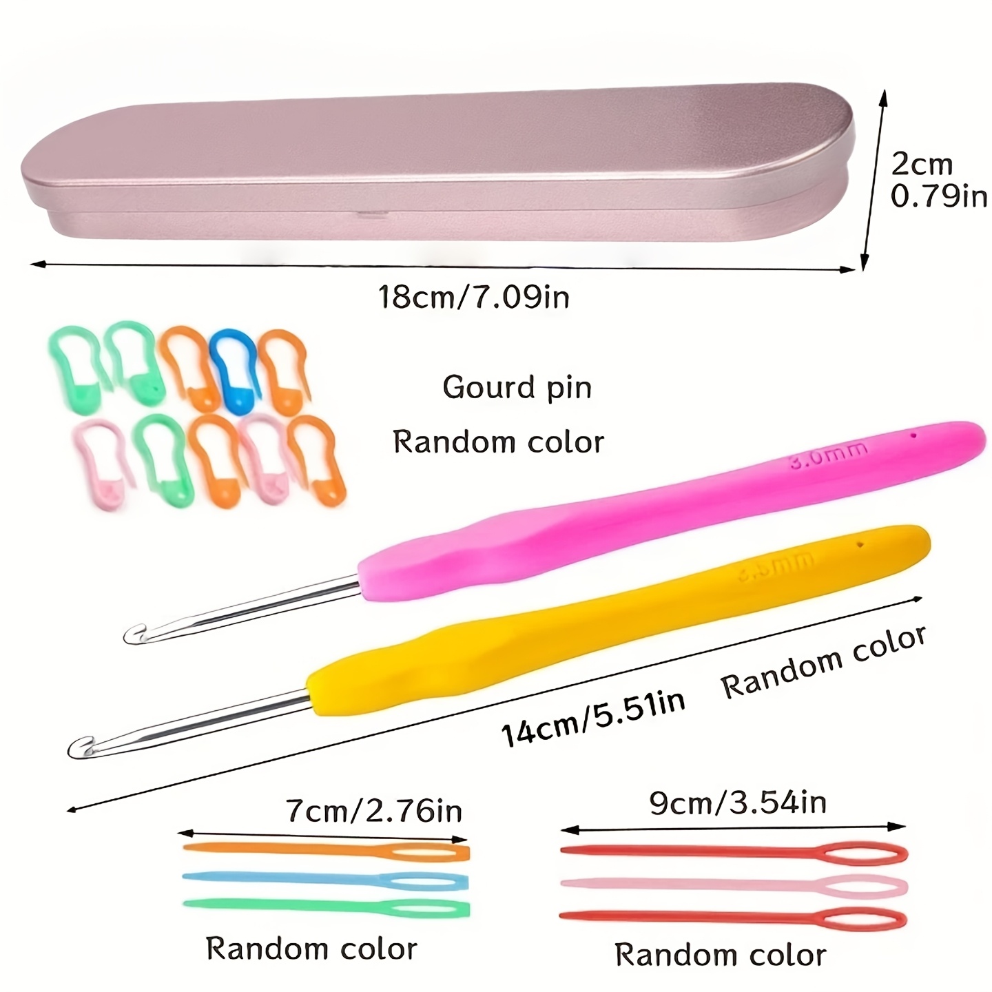 Zestaw szydełek z ergonomiczny – Crochet Hook Set recenzja i cena