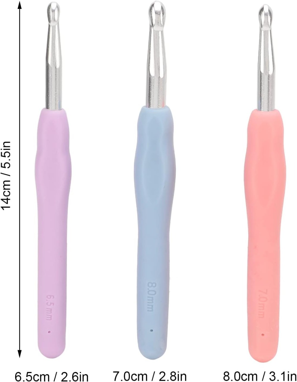 Ergonomiczny zestaw szydełek d – Crochet Hook Set recenzja i cena