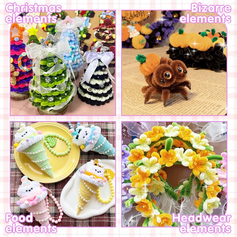Druciki chenille, druciki z po – Art Craft For Kids recenzja i cena