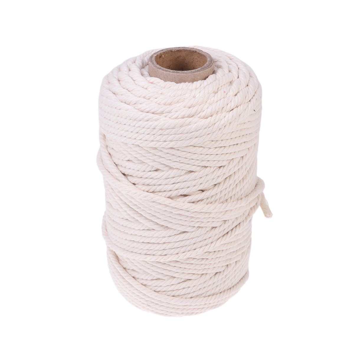 100M Naturalna bawełniana lina – Macrame Cord Cotton recenzja i cena