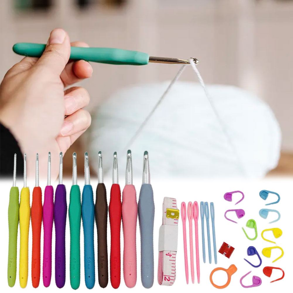 Zestaw szydełek, włóczka, igły – Crochet Hook Set recenzja i cena