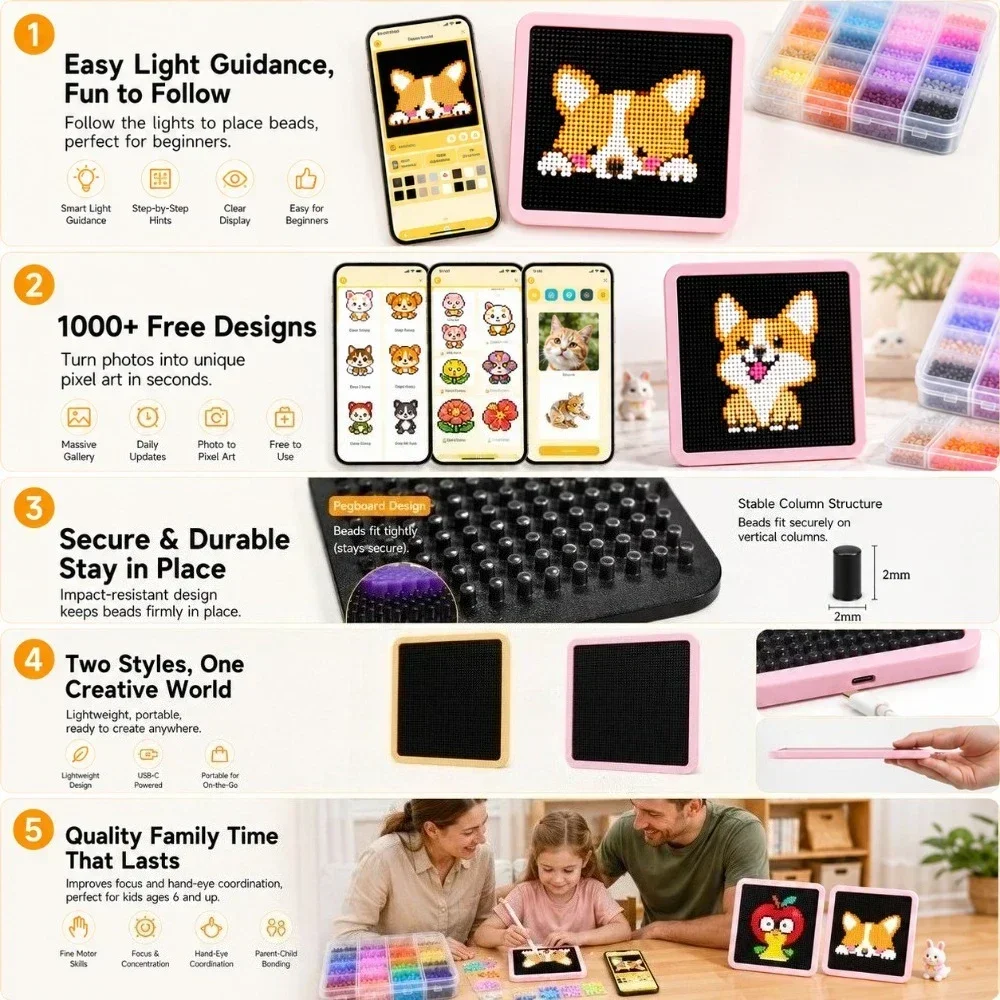 Tablica LED z inteligentnymi m – Art Crafting recenzja i cena