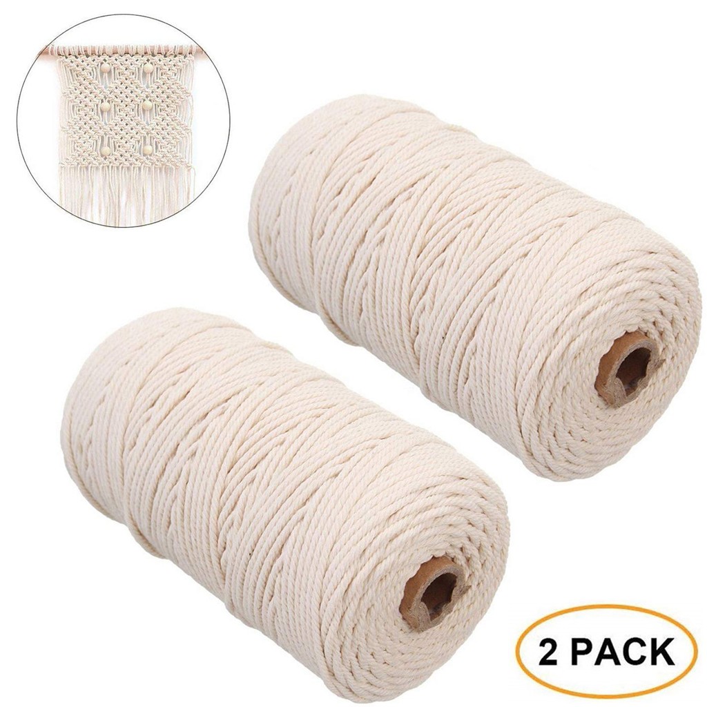 Sznurek Makrama 2mm 200M Natur – Macrame Cord Cotton recenzja i cena