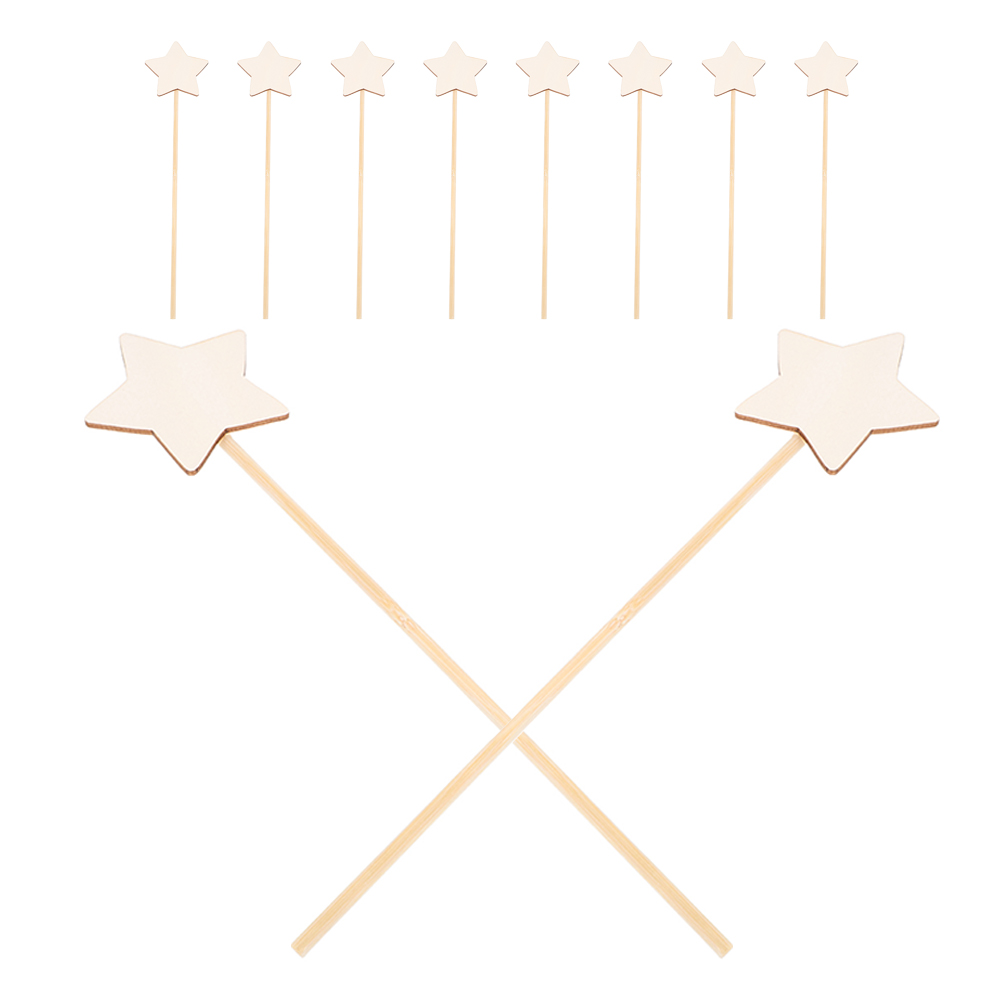 10 szt. drewnianych różdżek w  – Art Craft Stick recenzja i cena