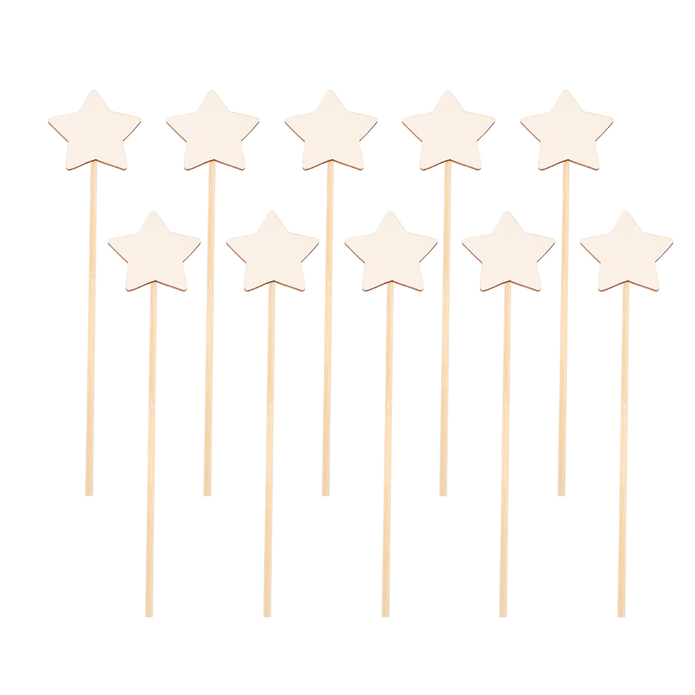 10 szt. drewnianych różdżek w  – Art Craft Stick recenzja i cena