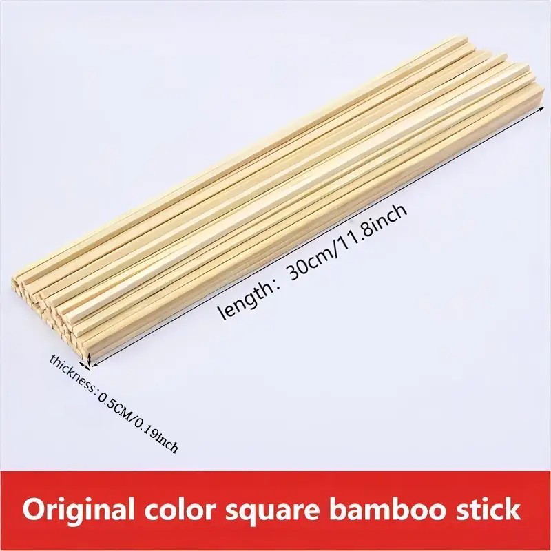 30 sztuk/50 sztuk 0,5 × 0,5 ×  – Art Craft Stick recenzja i cena