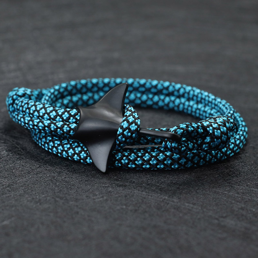 Stylowa bransoletka Manta Mężc – Macrame Cord Cotton recenzja i cena