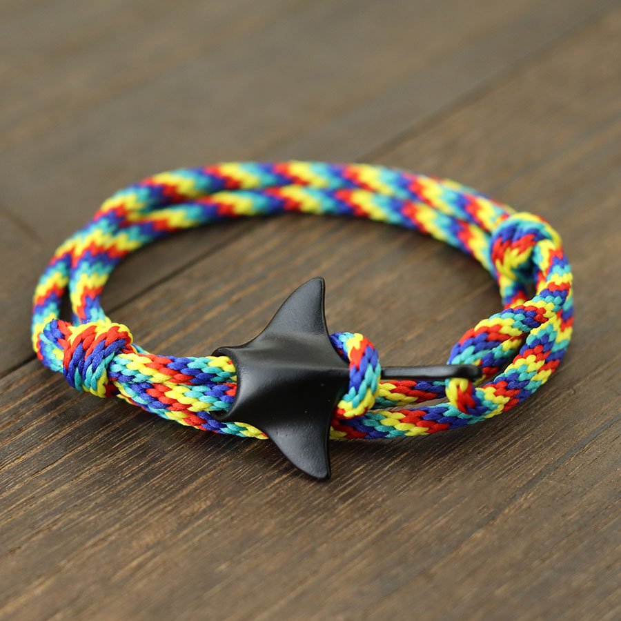 Stylowa bransoletka Manta Mężc – Macrame Cord Cotton recenzja i cena