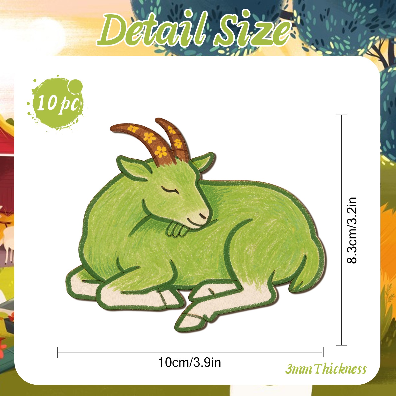 10 sztuk/zestaw Niedokończone  – Art Crafting recenzja i cena