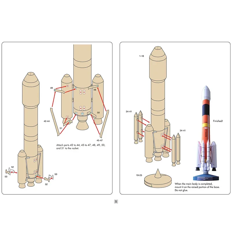 Japonia H-2A rakieta przestrze – Art And Craft Rocket recenzja i cena
