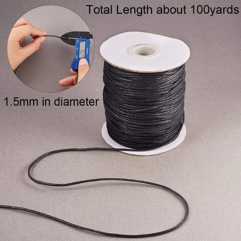 1 rolka 100 jardów woskowanego – Macrame Cord Cotton recenzja i cena